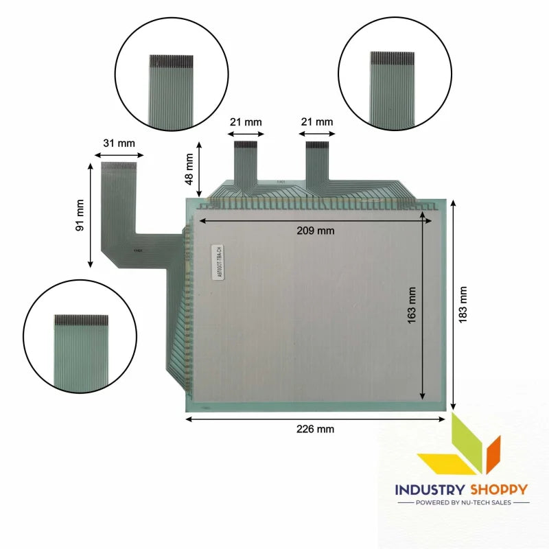 Touch Screen for Mitsubishi A970GOT-TBA-CH HMI Panel Touch Screen for Mitsubishi A970GOT-TBA-CH HMI Panel